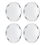 Tampas de Centro de Roda Universais LiebeWH 4 Peças - Design Elegante para Sedans, SUVs e Esportivos (Cromado) - imagem 3