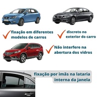 Tapa Sol Magnético Universal para Carro: Proteção UVA/UVB com Desenho de Coelhinhos - imagem 5