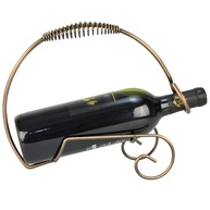 Suporte de Mesa em Cobre para Garrafas de Vinho e Whisky - Design Moderno e Elegante - imagem 1