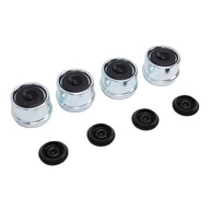 KIMISS Tampa de Graxa Cromada para Eixo de Reboque Dexter 2000-3500 LBS - Proteção Durável e Fácil Manutenção (4 Peças) - imagem 4