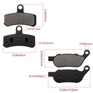 Pastilhas de Freio Cyleto Dianteiras e Traseiras para Harley Davidson Softail e Dyna - imagem 3