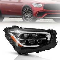 Farol de LED Direito Passageiro Mercedes Benz GLC W253 (2020-2022) - Iluminação Premium - imagem 2