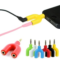Adaptador Divisor de Áudio 3.5mm: Compartilhe Sua Música! - imagem 2