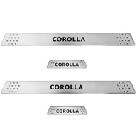 Jogo de Soleira Cromada com Antiderrapante para Portas Laterais do Corolla 2000-2023 - Design Moderno e Alta Resistência - imagem 3
