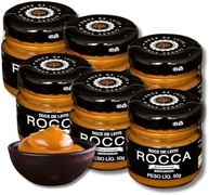 Kit 6x Doce de Leite Rocca Tradicional 50g Cremoso Artesanal Para Lanches Torradas Frutas e Sobremesas - imagem 2