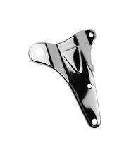 Suporte de Escapamento Cromado para Honda Titan 150 (2004-2008): Estilo e Durabilidade! - imagem 1