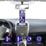 Suporte de Cartaz para Deficientes Físicos: Proteção Durável e Visibilidade Clara para sua Permissão de Estacionamento - imagem 5