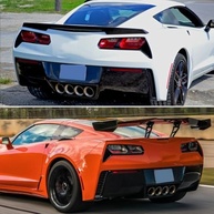 Lente Refletora Vermelha para Chevrolet Corvette C7 (2014-2019) - Upgrade de Segurança e Estilo - imagem 5