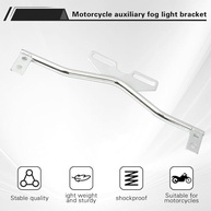 Barra de Suporte de Luz Cromada SKTYANTS para Motocicletas Harley, Honda, Suzuki, Yamaha e Kawasaki - imagem 3