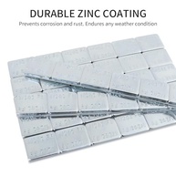 Aain 1/56.7g Peso Adesivo com Revestimento de Zinco - Tipo EasyPeel para Carros, Caminhões, SUVs e Motos - imagem 3
