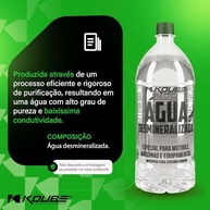 Água Desmineralizada 1 Litro - Pureza Total para Baterias e Sistemas de Arrefecimento - imagem 3
