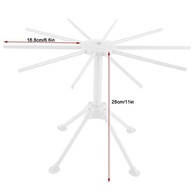 Rack de Secagem de Macarrão Dobrável - Secador de Espaguete com Base Antiderrapante e Design Compacto - imagem 3