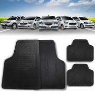 Jogo de Tapetes Universal Borracha 4 Peças - Proteção e Estilo para Seu Carro - imagem 1