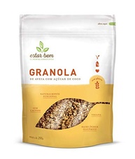 Estar Bem Granola De Aveia E Açúcar De Coco Sem Glúten 250G - imagem 5