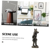 Anubis Estátua Egípcia - Escultura de Resina para Decoração e Colecionismo - imagem 3