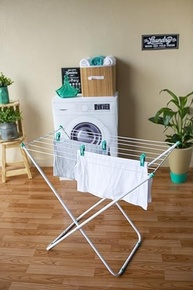 Varal de Chão Secalux Nápoles em Aço Branco - Design Moderno e Resistente - imagem 3