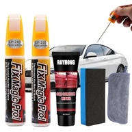 Kit Caneta de Tinta Branca + Removedor de Arranhões para Carro - Reparo Fácil e Profissional - imagem 2