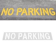 Estêncil de Silicone Grande 12" para Sinalização de 'Proibido Estacionar' - Durável e Reutilizável - imagem 5