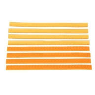 Capas de Silicone para Rodas de Bagagem: Proteção Silenciosa e Durável (Kit 8 Peças Laranja) - imagem 5