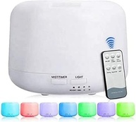 Difusor de Aromas Grande 500ml Ultra Sônico com LED Colorido e Controle Remoto - imagem 2