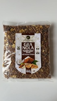 Granola Néctar de Tâmara Biomass, Mix de Cereais com Frutas e Castanhas, Vegano, 400g - imagem 2