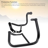 Proteção Motor R12: Barra de Colisão Ferro Fosco Preto - Segurança e Estilo para Sua Moto - imagem 4