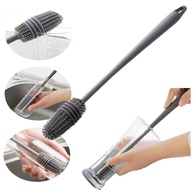 Escova de Silicone para Lavar Garrafas, Mamadeiras, Copos e Taças - Design Ergonômico e Seguro - imagem 1