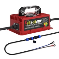 Carregador Universal 48V 1000W 15A: Potência e Segurança para Carrinhos de Golfe, Empilhadeiras e Mais! - imagem 1