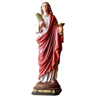 Imagem de Santa Luzia em Resina 30cm - Peça Sagrada para Decoração e Fé - imagem 1
