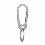 Chaveiro Mosquetão de Titânio Premium: Leveza, Durabilidade e Estilo EDC - imagem 1