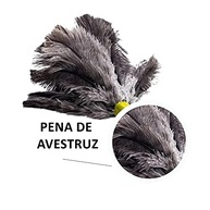 VORAGA Espanador de Pó N20 com Penas de Avestruz Naturais - 30 cm - Limpeza Delicada e Eficaz - imagem 3
