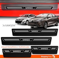 Protetor de Soleira Adesivo Elegance para Toyota Yaris 4 Portas (2018-2024) - imagem 3
