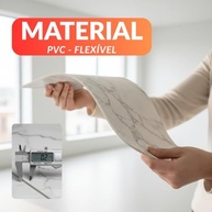 Kit 10 Placas de Mármore Preto Autoadesiva 3D - Decore com Elegância e Facilidade - imagem 5