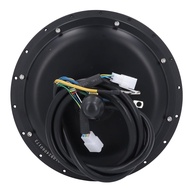 Motor de cubo elétrico de bicicleta 5000W de alta potência 72V Motor de acionamento da roda de moto de alumínio Excelente dissipação de calor para entusiastas de bicicleta - imagem 1