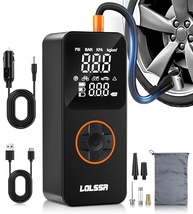 Compressor de Ar Portátil 150PSI Elétrico Sem Fio: Inflador Rápido para Carro, Moto, Bike e Bolas - imagem 1