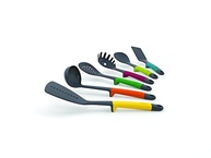 Conjunto de Utensílios Joseph Joseph Elevate Carousel com Suporte Giratório 6 Peças Arco-íris - imagem 4