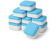 Kit 10 Pastilhas Efervescentes para Limpeza Profunda de Máquina de Lavar - Elimina Odores e Bactérias - imagem 2