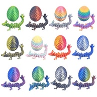 Conjunto de 12 Dragões de Cristal com Ovos Surpresa - Coleção Exclusiva em 3D com Glitter - imagem 2
