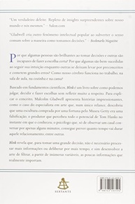Blink: A Arte de Decidir em Segundos - Livro Malcolm Gladwell - imagem 3