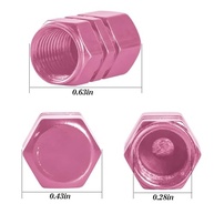 Tampas de Válvula de Pneu em Alumínio Hexagonal - Proteção e Estilo Universal para Carros, SUVs, Bicicletas e Motos - imagem 3