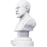 Busto de Sigmund Freud em Mármore - Estátua de Decoração para Estudantes e Profissionais da Psicanálise - imagem 4