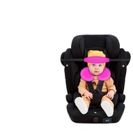 Kit Almofada de Pescoço e Faixa de Apoio para Bebê - Conforto e Segurança em Viagens (Pink) - imagem 1