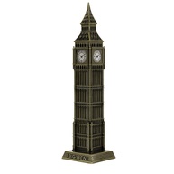 Miniaturas de Monumentos Famosos em Metal Envelhecido | Big Ben, Torre de Pisa e London Eye - imagem 1