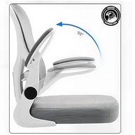 Cadeira de Escritório Giratória com Encosto Alto Ajustável - Conforto Ergonômico em Branco - imagem 5