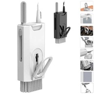 Escova de Limpeza Kit Multifuncional Teclado 8 em 1 Eletrônico, Fone de Ouvido, Teclado, Tela de Computador, Removedor de teclas (cor sortida: branco ou preto) - ROCCAMARE - imagem 2