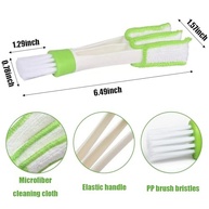Escova de Limpeza Multifuncional com Cerdas de Microfibra - Ideal para Persianas, Teclados, Ventiladores e Ar Condicionado - imagem 3