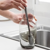 Escova de Silicone para Limpeza Profunda de Garrafas, Mamadeiras e Copos - imagem 5