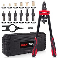 Kit Ferramenta de Porca Rebite RZX 35,5cm: Rebitagem Profissional e Sem Esforço - imagem 2