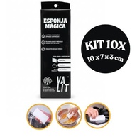 Valit Kit 10 Esponjas Mágicas de Melamina - Limpeza Profunda sem Produtos Químicos - imagem 4