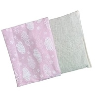 Bolsa de Semente para Cólicas em Bebês - Estampa Rosa Nuvens | Alívio Natural e Perfumação Suave - imagem 2